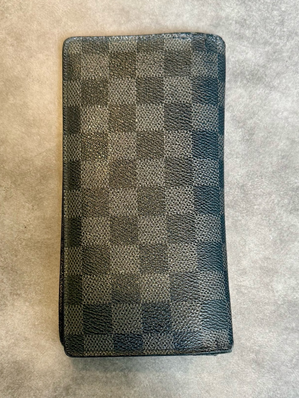 Louis Vuitton Damier Graphite Brazza Canvas and Leather Bifold Wallet - Picture 9 of 12